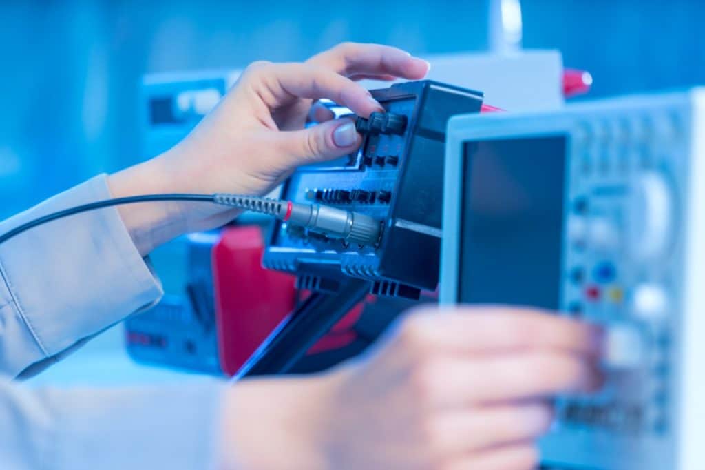 Calibrating equipment in a laboratory