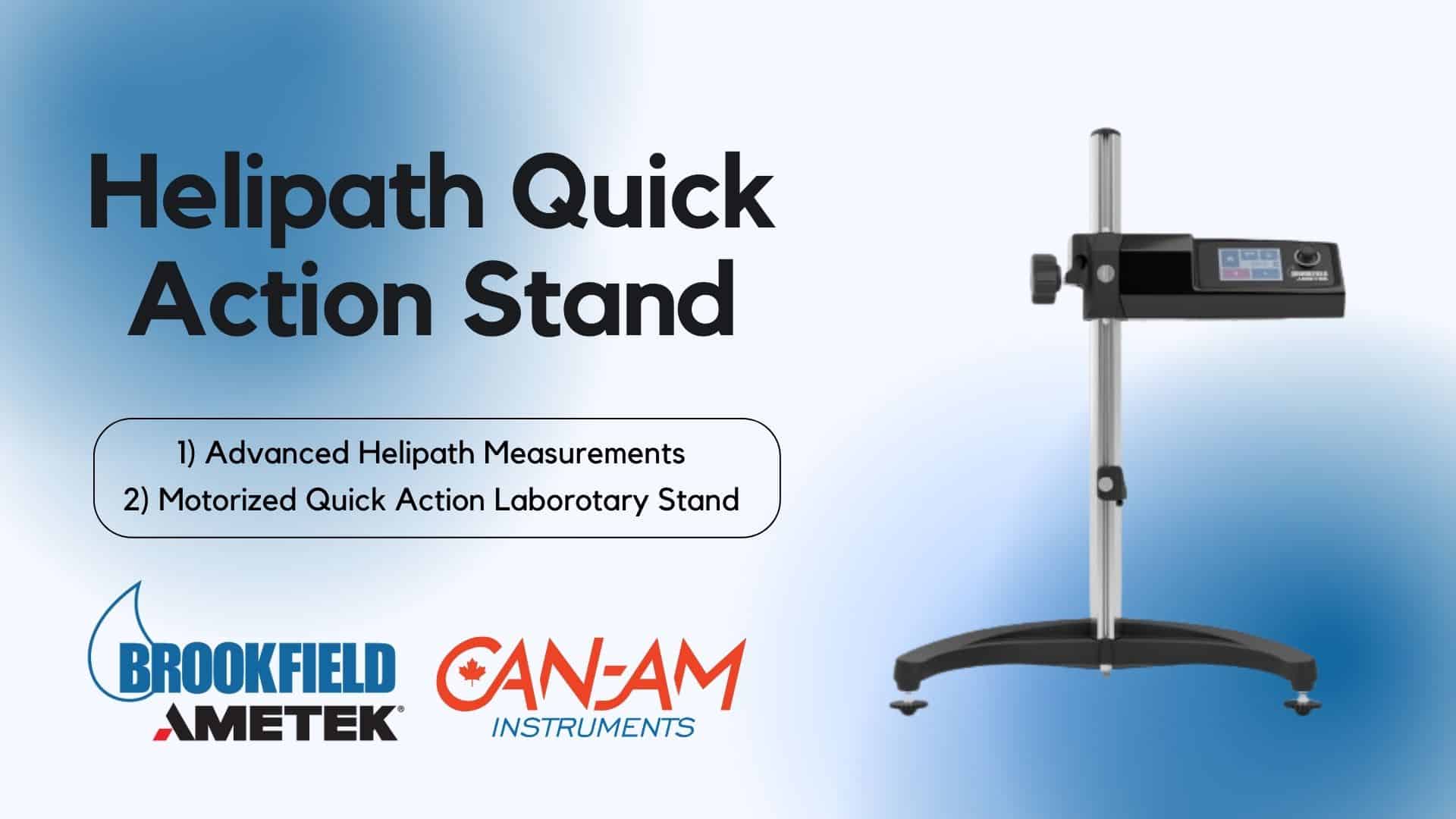 Press Release: Can-Am Instruments Introduces the Helipath Quick Action Stand Event Image